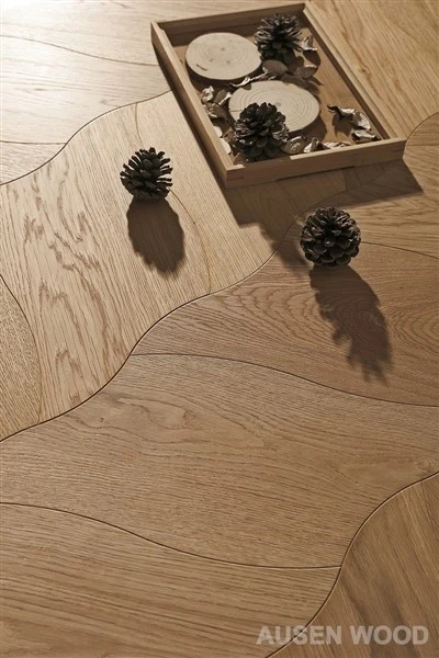 Parquet de hojas para pisos de madera